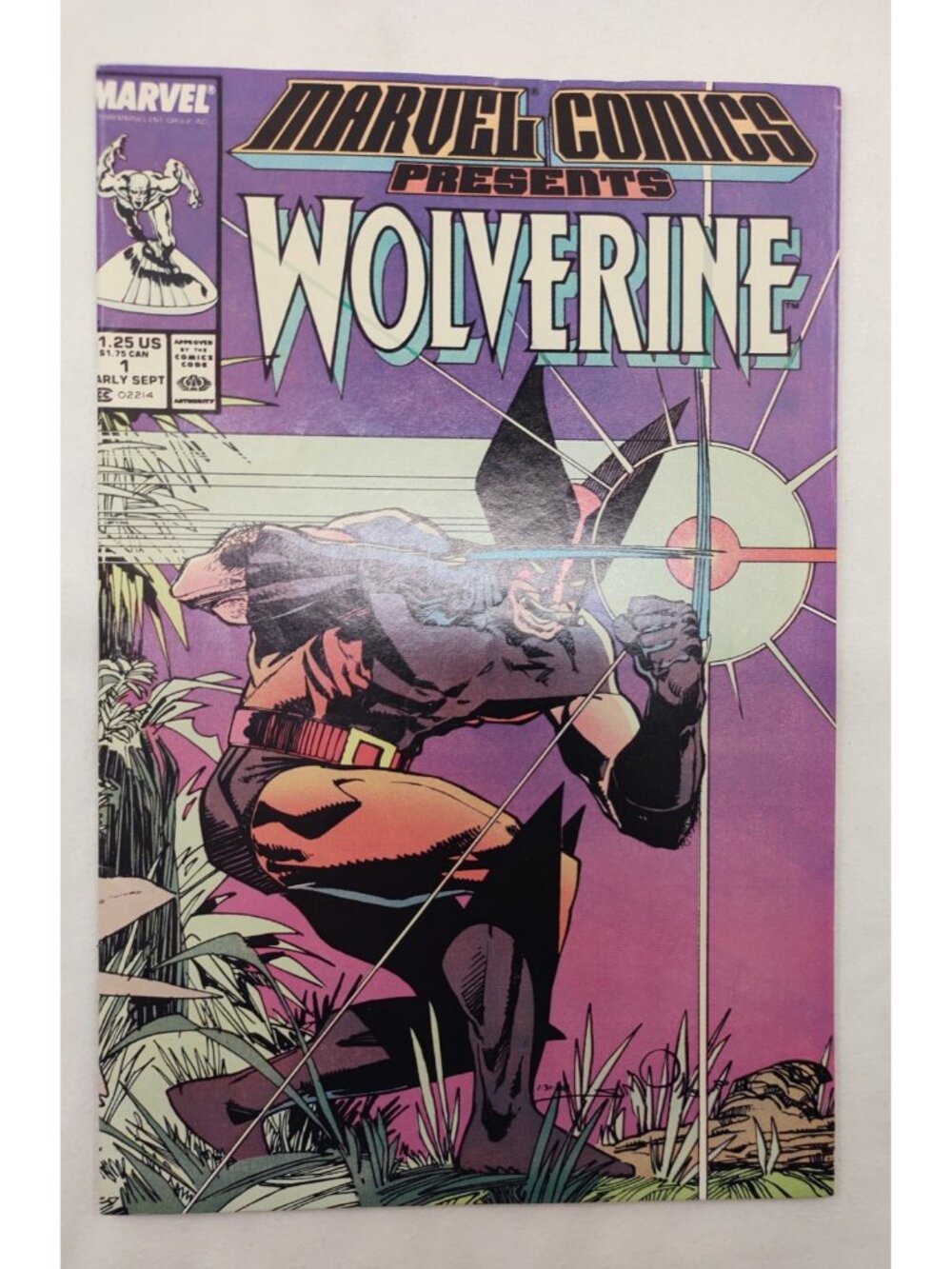 Marvel Comics Presents #1 Wolverine Marvel 1988 Key Issue VF